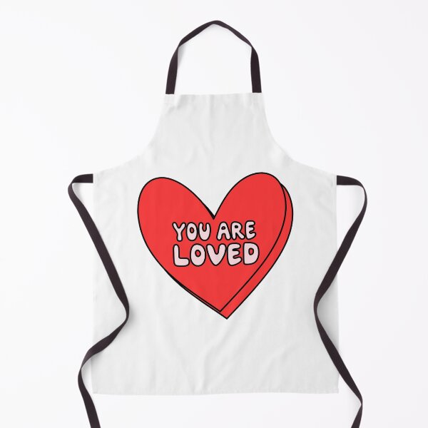 Item preview, you are loved - red heart valentines day quote candy - love core quotes designed and sold by Aesthetic Crew.