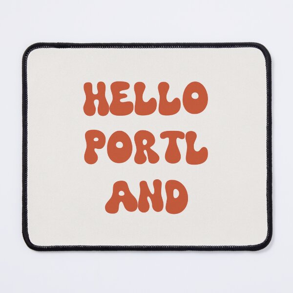 Item preview, Hello Portland Retro Typography Design designed and sold by RM-Journey.