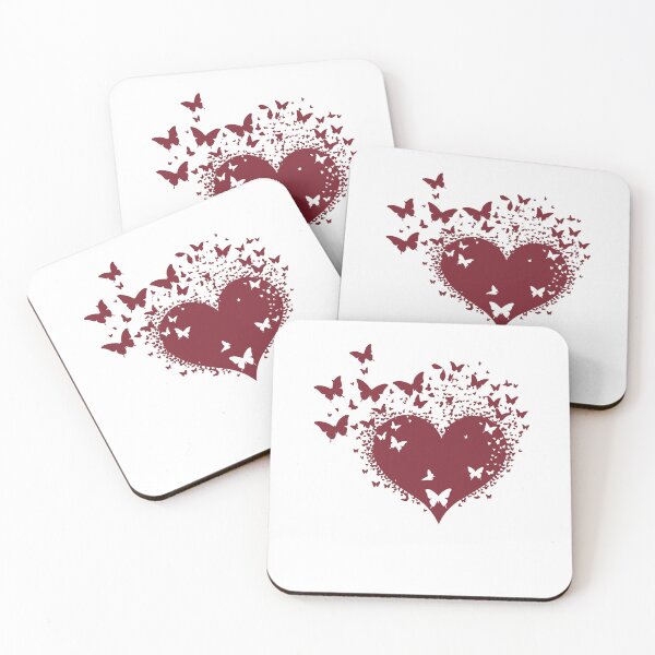 Item preview, A stunning heart made of butterflies designed and sold by Marcu Ioachim.