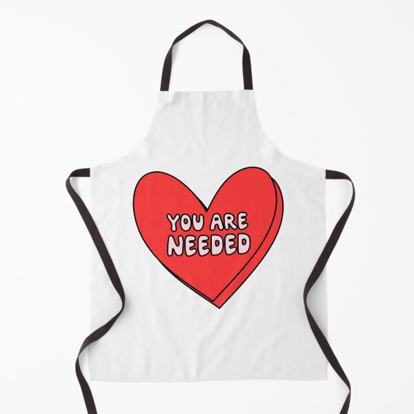 Item preview, you are needed - red heart valentines day quote candy - love core quotes designed and sold by Aesthetic Crew.