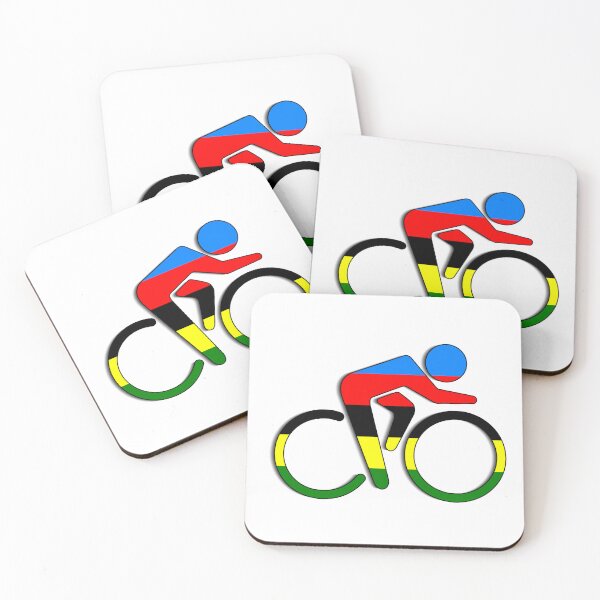 Item preview, Rainbow Stripe Bike designed and sold by bonk-cycling.