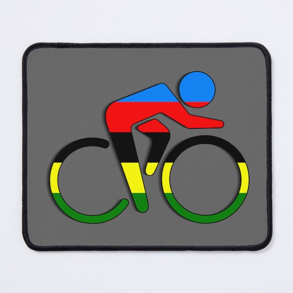 Item preview, Rainbow Stripe Bike designed and sold by bonk-cycling.