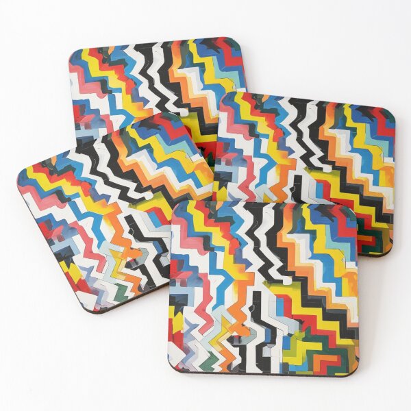Item preview, Vibrant abstract colorful zigzag pattern designed and sold by Sigtrix.