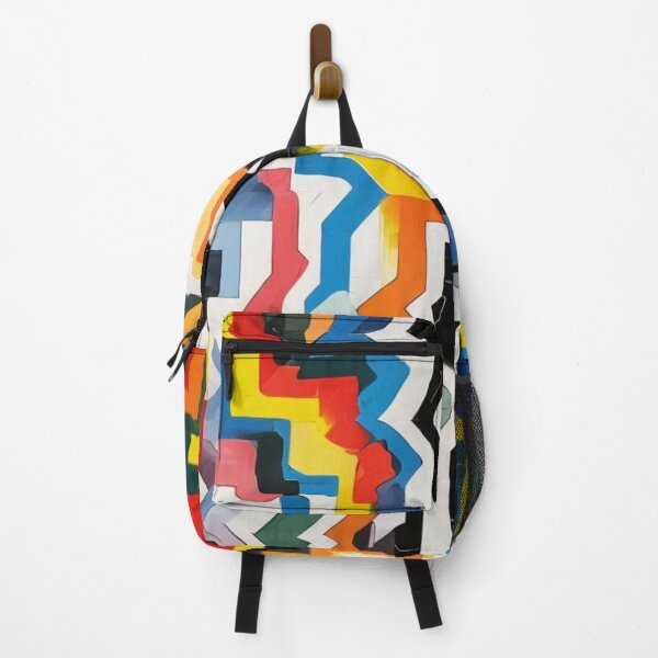 Item preview, Vibrant abstract colorful zigzag pattern designed and sold by Sigtrix.