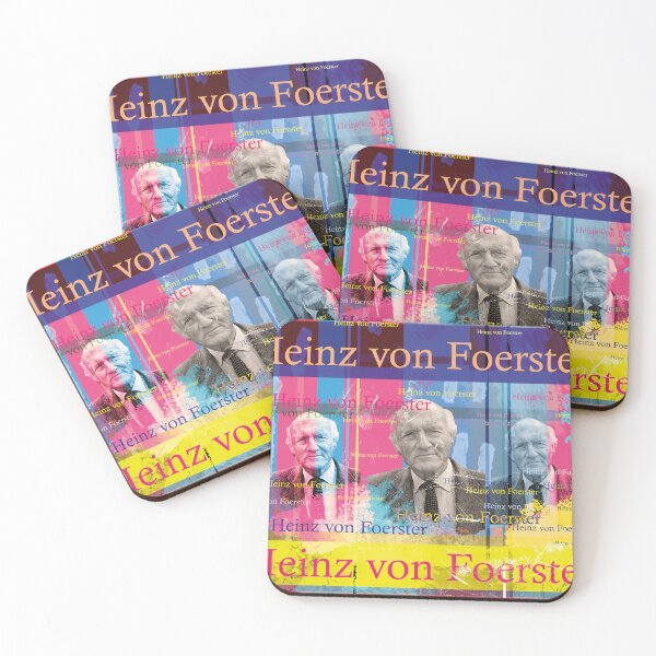 Item preview, Heinz von Foerster Portrait designed and sold by Mauswohn.