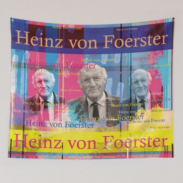 Item preview, Heinz von Foerster Portrait designed and sold by Mauswohn.