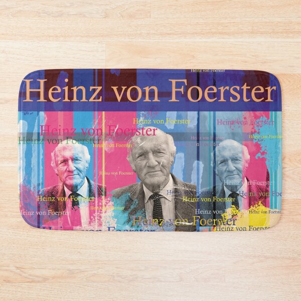 Item preview, Heinz von Foerster Portrait designed and sold by Mauswohn.