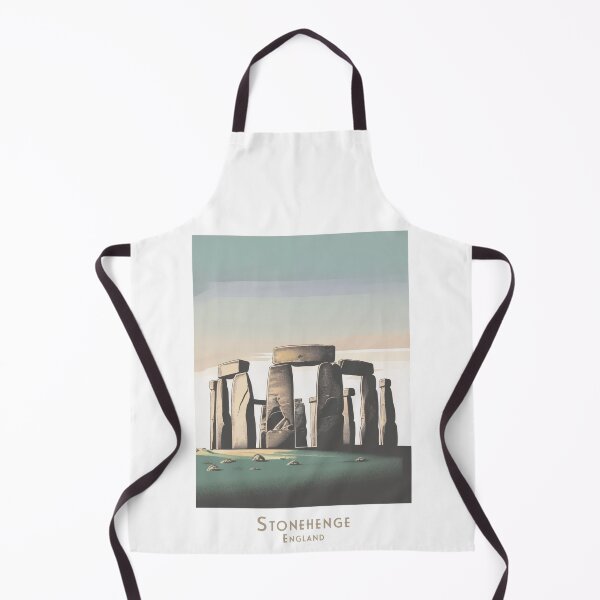 Item preview, Stonehenge Retro Vintage Illustration – Mystical Beauty of England designed and sold by pod24.
