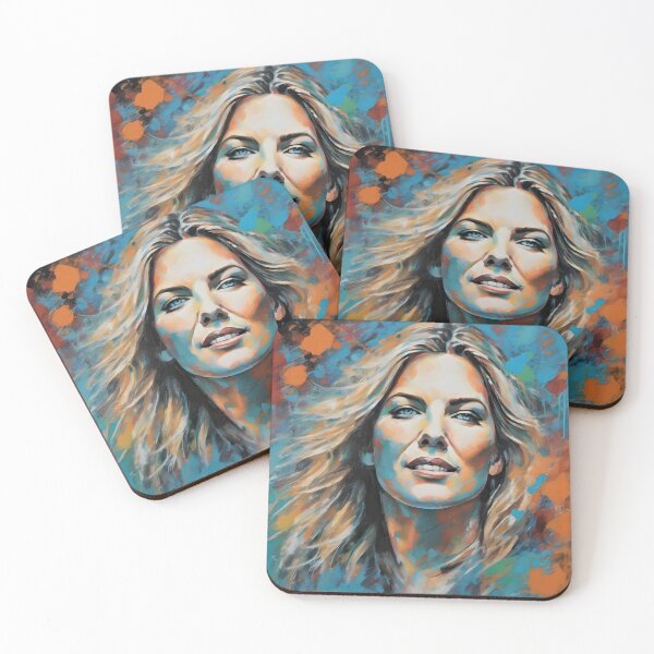 Item preview, Colorful portrait of Diana Krall designed and sold by bogfl.