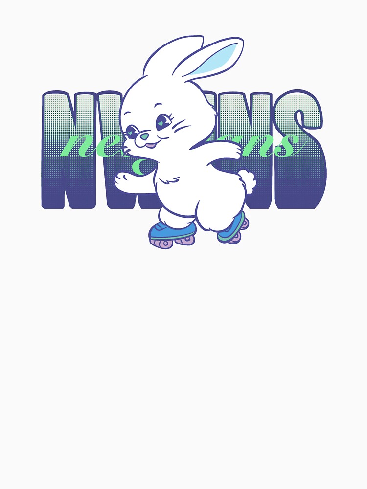 WHITE NewJeans Logo & Tokki