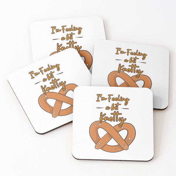 Item preview, Funny Pretzel Pun, Feeling Knotty designed and sold by LOLThreads.
