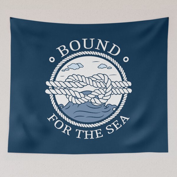 Item preview, Bound for the Sea Fisherman Aesthetic Nautical Style designed and sold by Designer-Girl.