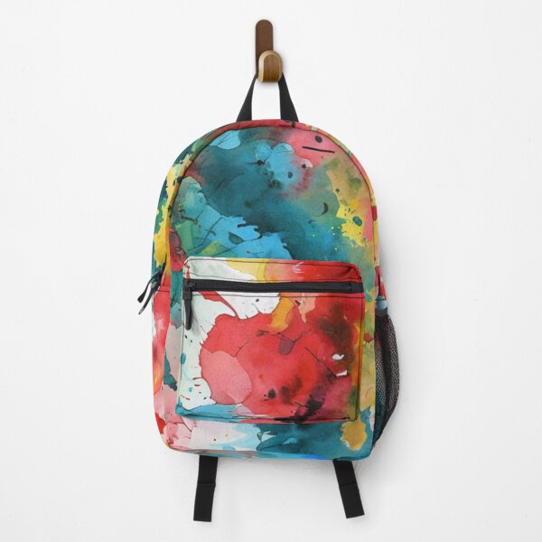 Item preview, Lively watercolor abstract with splashes of color designed and sold by Sigtrix.