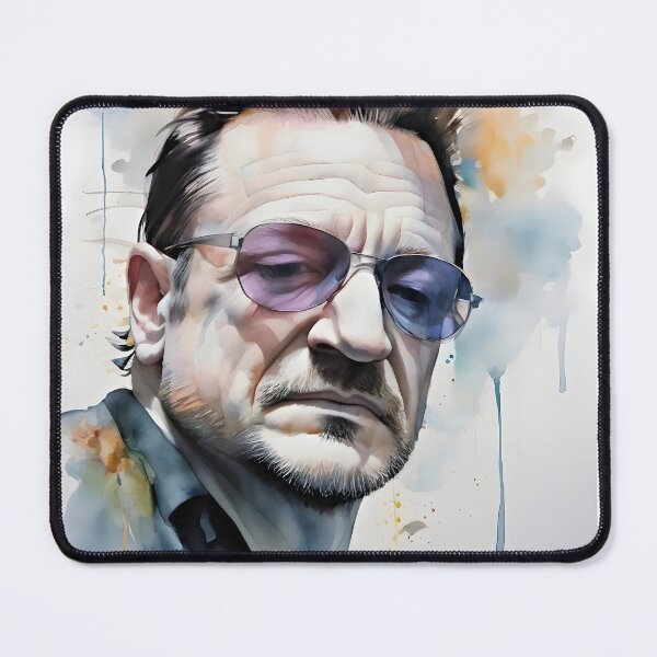 Item preview, portrait of Bono designed and sold by bogfl.