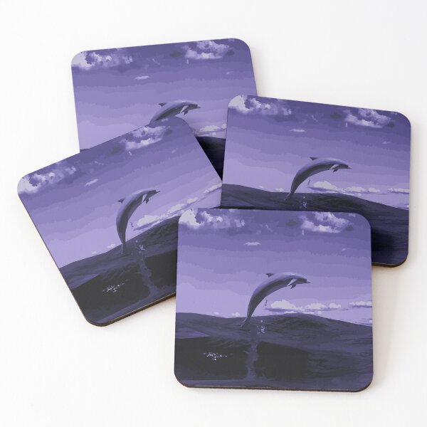 Item preview, Dolphin Illustration - Late Night designed and sold by OG-Graphics.