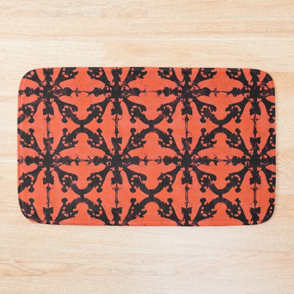 Item preview, Gothic Ornamental Black on Fiery Red Pattern designed and sold by my-sanity.