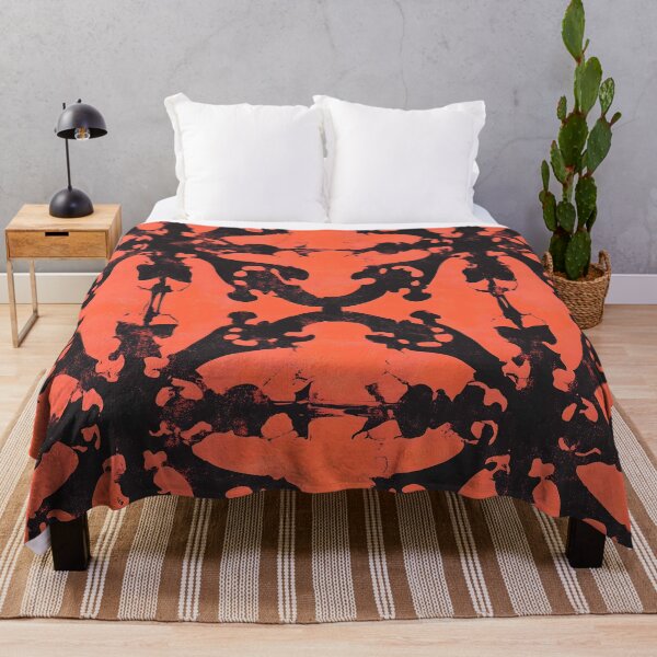 Item preview, Gothic Ornamental Black on Fiery Red Pattern designed and sold by my-sanity.