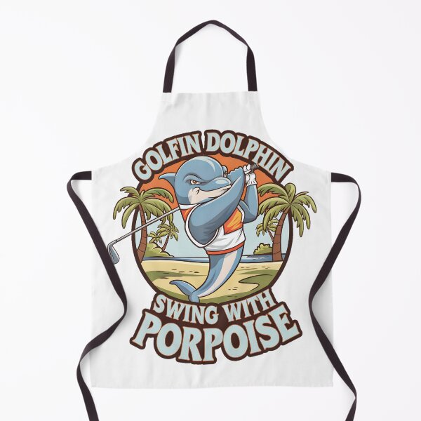 Item preview, Golfin Dolphin Swing With Porpoise designed and sold by AlphaTeez.