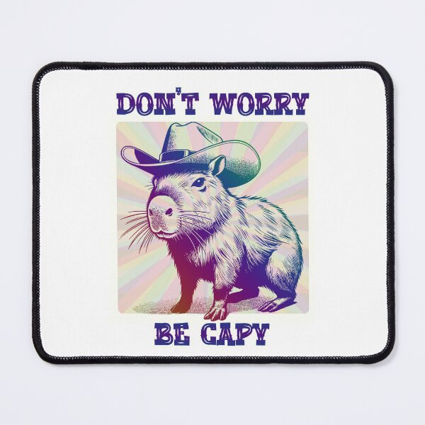 Item preview, DON'T WORRY BE CAPY- RETRO CAPYBARA designed and sold by InNeRoDa.