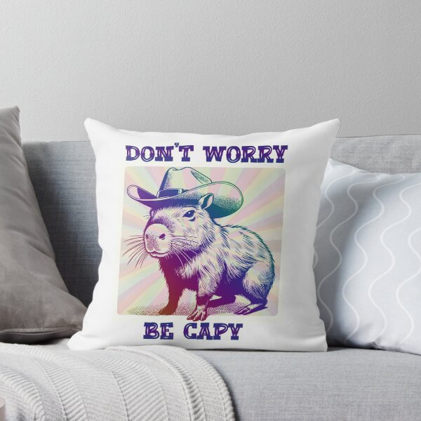 Item preview, DON'T WORRY BE CAPY- RETRO CAPYBARA designed and sold by InNeRoDa.