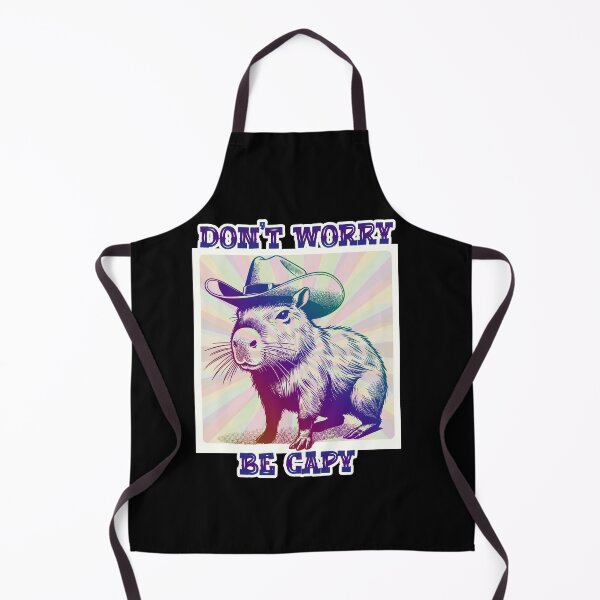 Item preview, DON'T WORRY BE CAPY- RETRO CAPYBARA designed and sold by InNeRoDa.