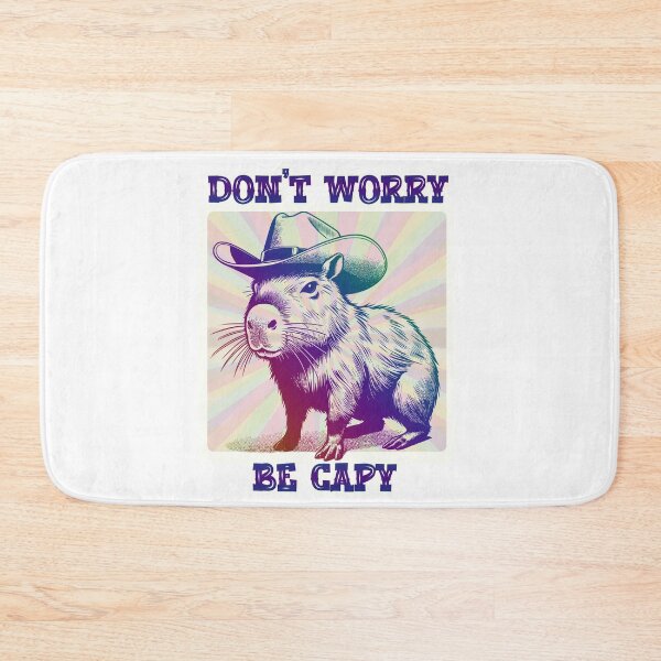 Item preview, DON'T WORRY BE CAPY- RETRO CAPYBARA designed and sold by InNeRoDa.
