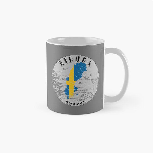Item preview, Kiruna Sweden Flag Worn  designed and sold by World Designs.