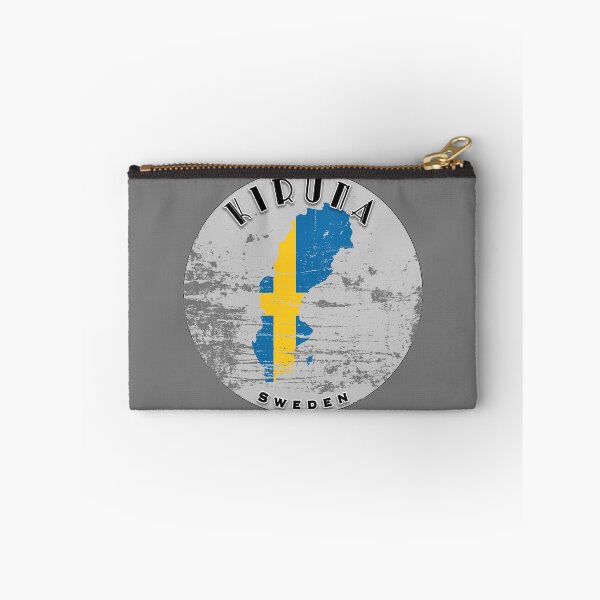Item preview, Kiruna Sweden Flag Worn  designed and sold by World Designs.