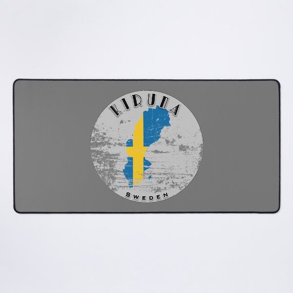 Item preview, Kiruna Sweden Flag Worn designed and sold by World Designs.