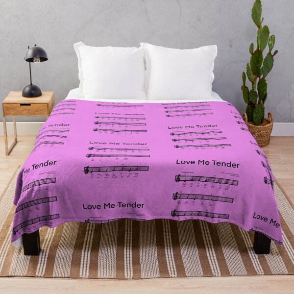 Item preview, LOVE ME TENDER Music with PINK background designed and sold by MonicaArtist.