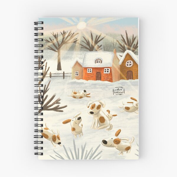 Item preview, Cute Jack Russell terrier having fun outside, winter background designed and sold by volhakaliaha.