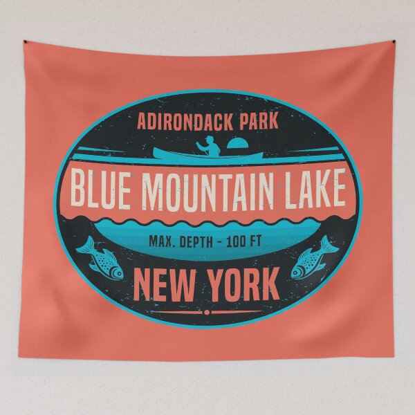 Item preview, Blue Mountain Lake, Adirondack Park, New York designed and sold by studio838.