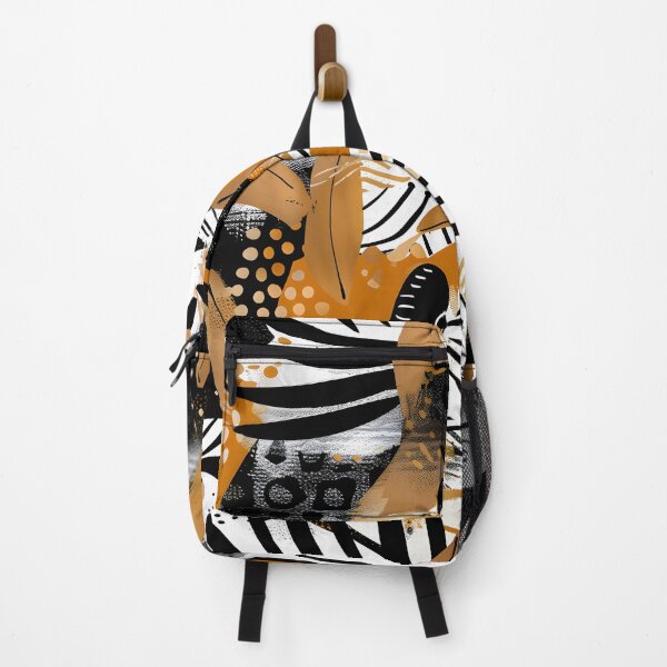 Item preview,  Abstract Jungle Vibes in Earthy Tones Pattern designed and sold by my-sanity.
