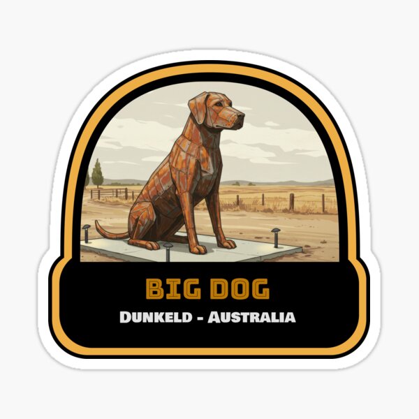 Item preview, Big Dog - Dunkeld designed and sold by Linbo Shop.