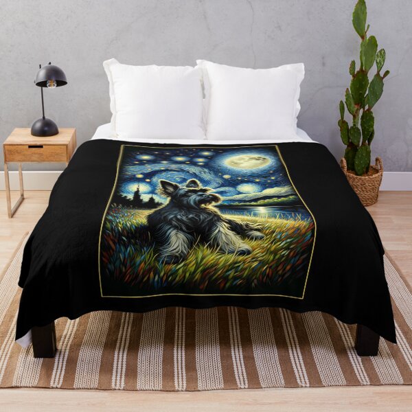 Item preview, Surreal Starry Night Affenpinscher Dog Lover designed and sold by Kimberley King Art King Art.