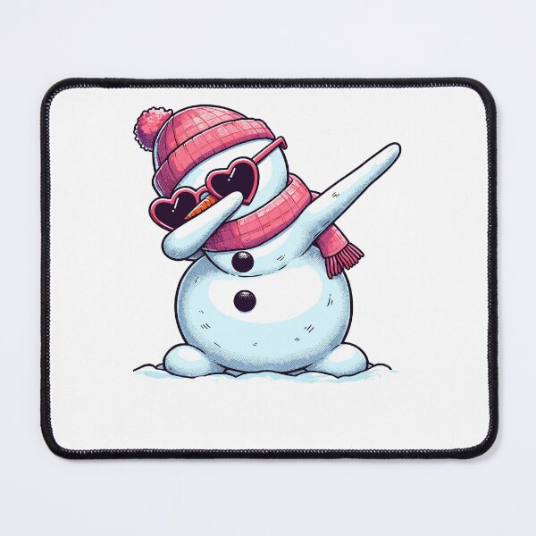 Item preview, Dabbing Dance Snowman Heart Sunglasses designed and sold by Artistoos.