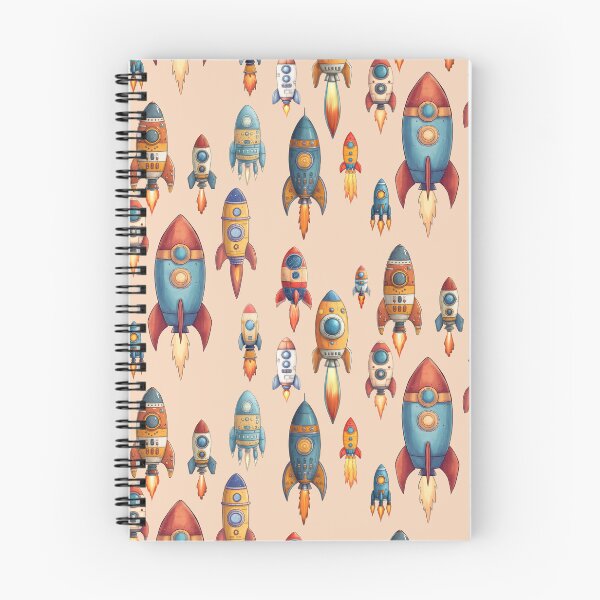 Item preview, Space Race - Vintage Rocket Ships Collection Art (Paper) designed and sold by TheSillySartor.