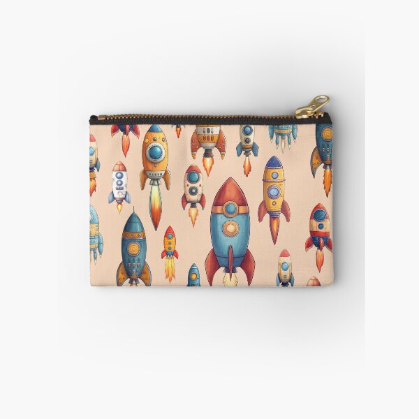 Item preview, Space Race - Vintage Rocket Ships Collection Art (Paper) designed and sold by TheSillySartor.