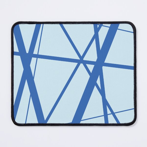 Item preview, Blue Geometric Lines designed and sold by Jeallan Designs.