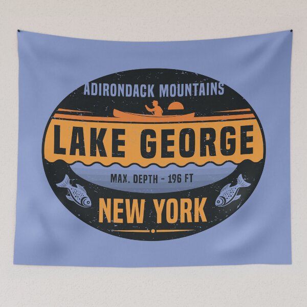 Item preview, Lake George, Adirondack Mountains, New York designed and sold by studio838.