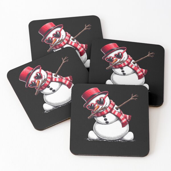 Item preview, Dabbing Dance Snowman  Heart Sunglasses designed and sold by Artistoos.