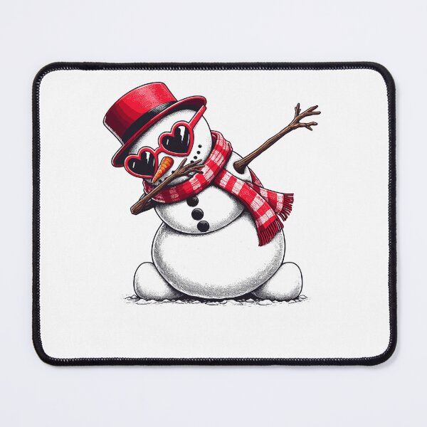 Item preview, Dabbing Dance Snowman Heart Sunglasses designed and sold by Artistoos.