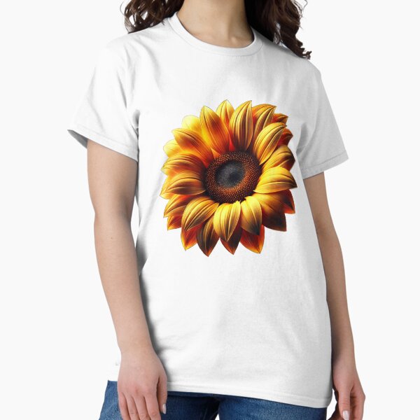 Sunflower - Flower Power Classic T-Shirt