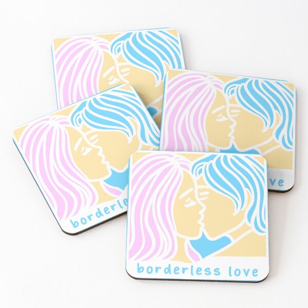 Item preview, Borderless Love - Free love Kiss designed and sold by TheHellSong.