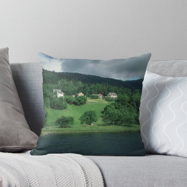 Item preview, Village on Fjord train trip from Bergen 198406140008 designed and sold by Fred Mitchell.