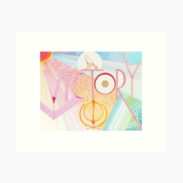 VICTORY Art Print