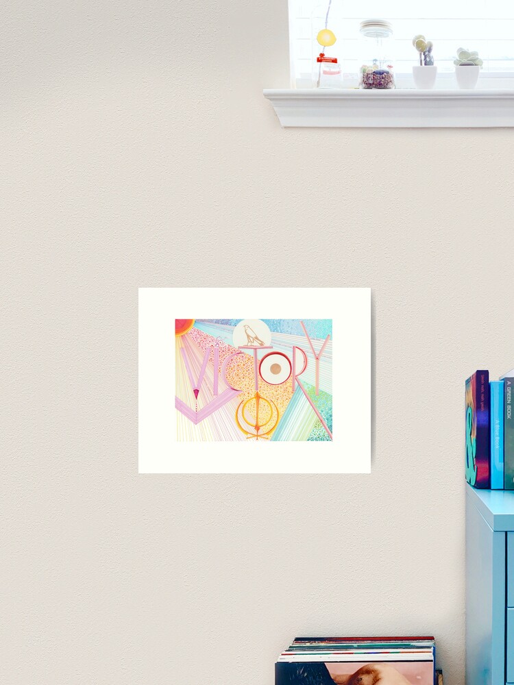 Thumbnail 2 of 3, Art Print, VICTORY designed and sold by ShabadAtma.