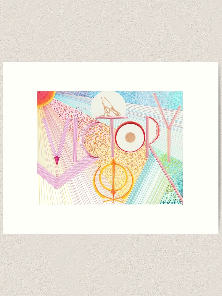 Thumbnail 1 of 3, Art Print, VICTORY designed and sold by ShabadAtma.