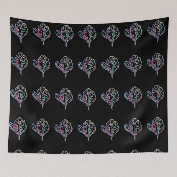 Item preview, Late Winter Crocus - Black Background designed and sold by Onyx Swan Art.