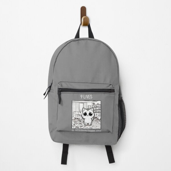 Item preview, 9 Lives, 0 Accountability: Funny Cat Chaos Design designed and sold by MIDesign.